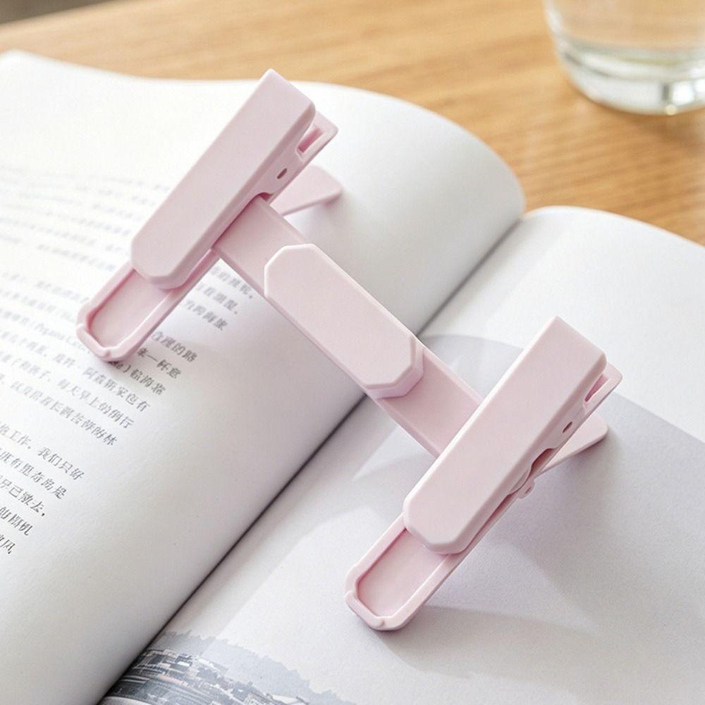 Portable Foldable Bookmark Study Reading Stand New Book Clip Reading Tools