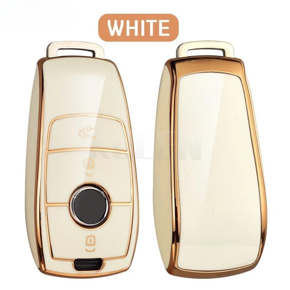 TPU Autoschlüsselhülle Abdeckung Schale Fob für Mercedes Benz A C E S-Klasse W204 W205 W212 W213 W176 GLC CLA AMG W177 Auto Zubehör