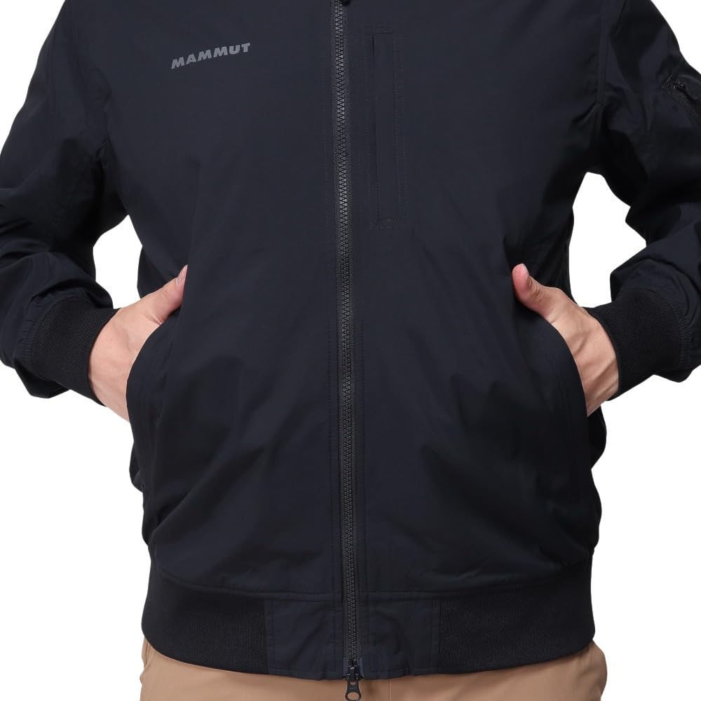 Utility Bomber Jacket AF Men Asian for Men [Mammut] 1012-00660 Black, Fit,