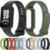 Silikonový řemínek pro chytré hodinky Xiaomi Band 9 Active Všestranný Pohodlný Prodyšný Náramek Příslušenství pro Redmi Band 3 Band