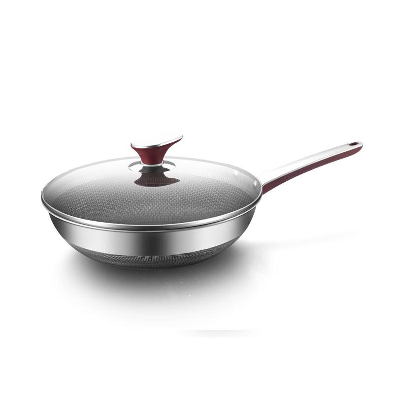 KOMBBACH Schumann 316 Stainless Steel Honeycomb Wok