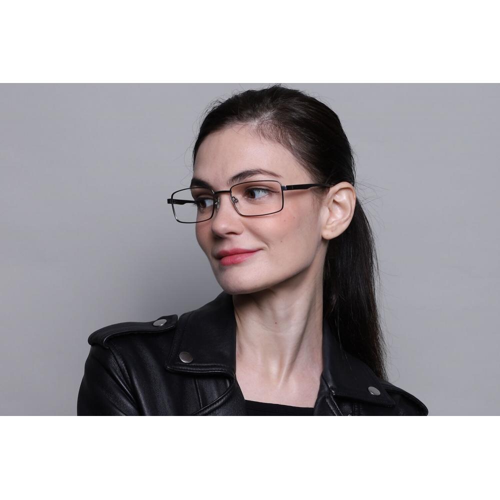 Full Rim RecTangle Dark GunmeTal SmarTbuy CollecTion Bombom T 1402 M88 Fashion Unisex Eyeglasses