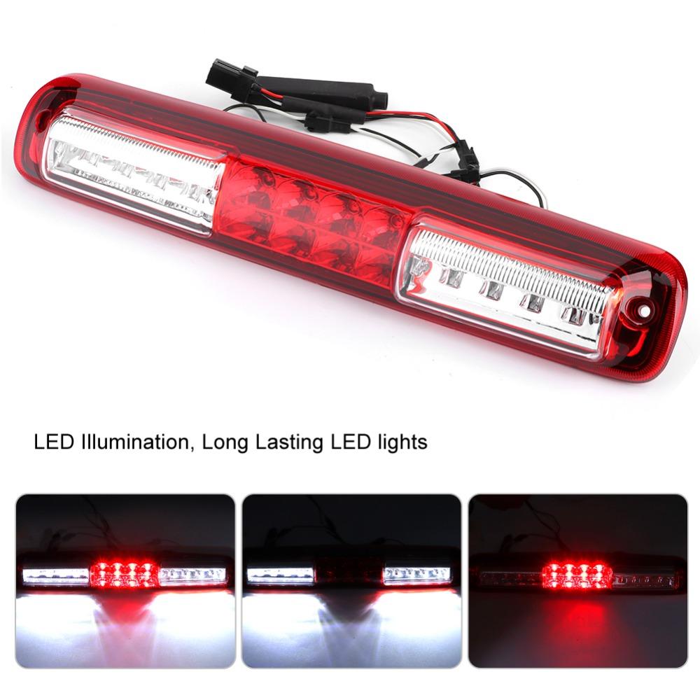 Replacement LED Brake Light Red Lens Rear Brake Lamp High Mount Brake Light  Chevrolet Trucks