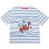 Summer Round Neck 3D Cartoon Pattern Printed Top Fashionable Casual Short Sleeved Children's Boy T-shirts