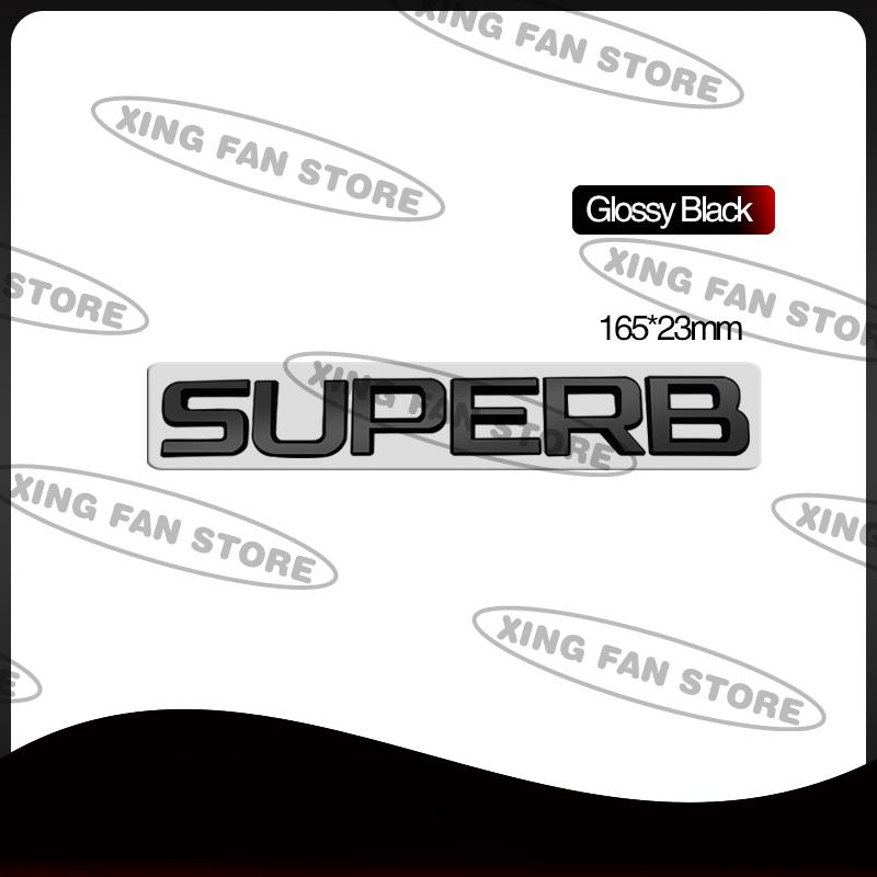 AFE2  Auto Styling For Skoda Octavia Superb Fabia Kodiaq Rapid 4x4 Car Rear Trunk Badge Decal Body Sticker Accessories
