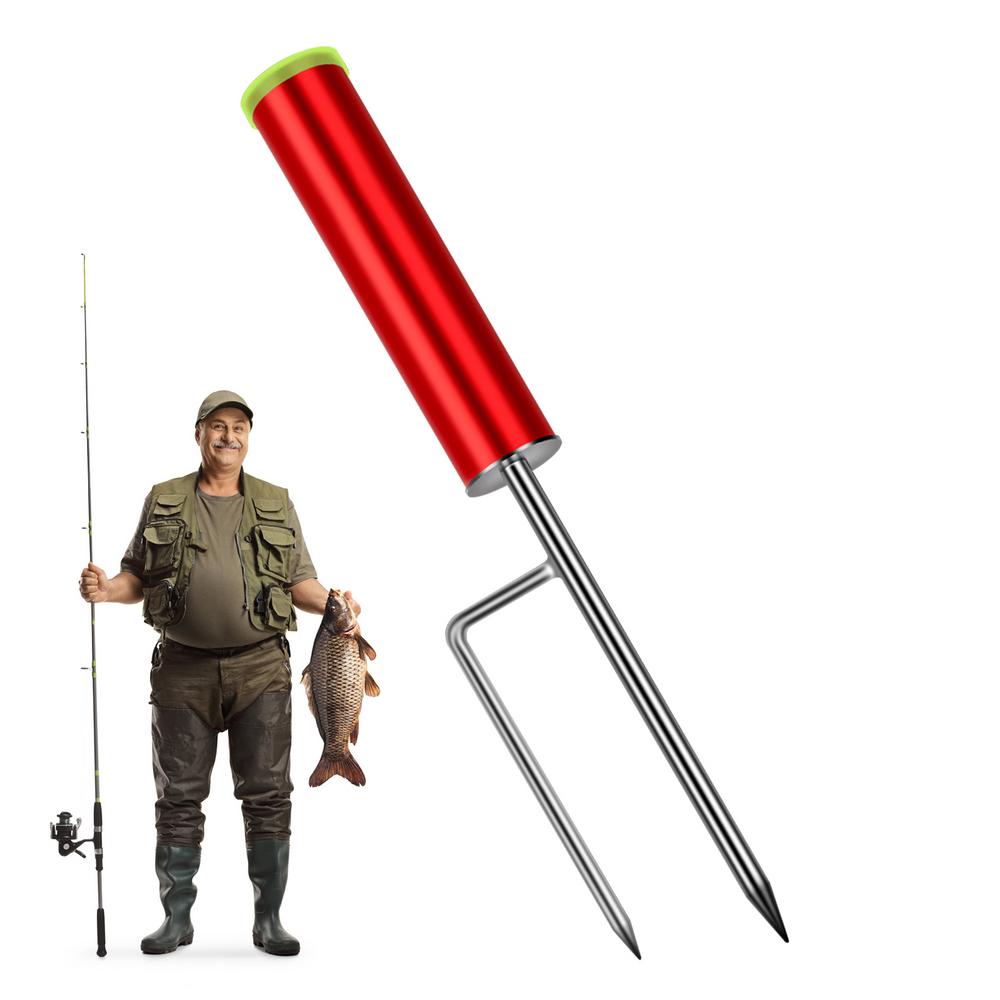 Držáky zemních tyčí pro rybolov Držák rybářských prutů Zápich do země Zemní podpora Stojan na rybářské pruty Přenosný Držák mořských prutů