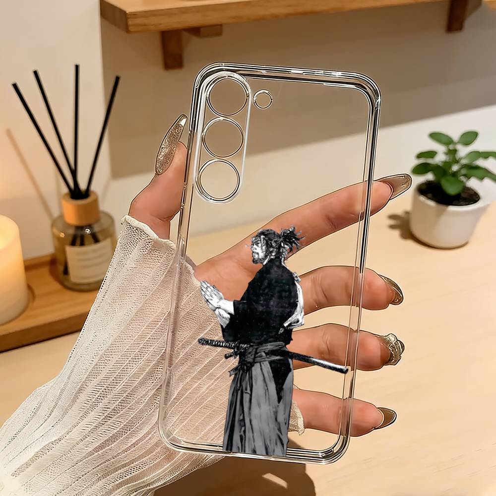 V-Vagabond M-Miyamoto M-Musashi Phone Case For Samsung A10 A12 A31 A40 A70 Transparent Cover Samsung a52 a52S