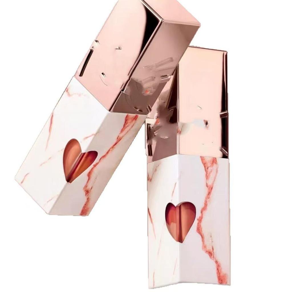 YSL Édition Limitée Qixi Gloss à Lèvres Marbré Cœur Saint-Valentin (610#442).