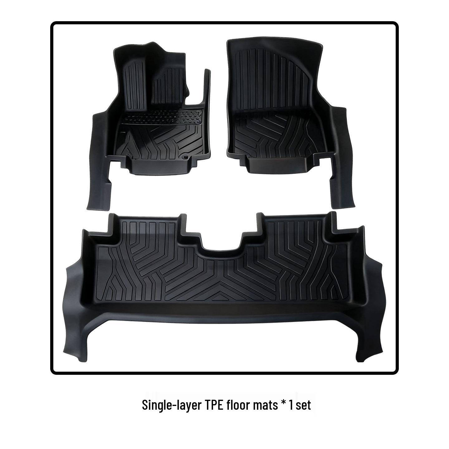 BYD Sea Lion 06dmi TPE Car Floor Mats & Door Sill Protectors - Eco-friendly & Odorless