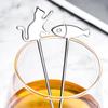 Chic and Fun Cat Shaped Spoon in 304 Stainless Steel for Dessert Delights