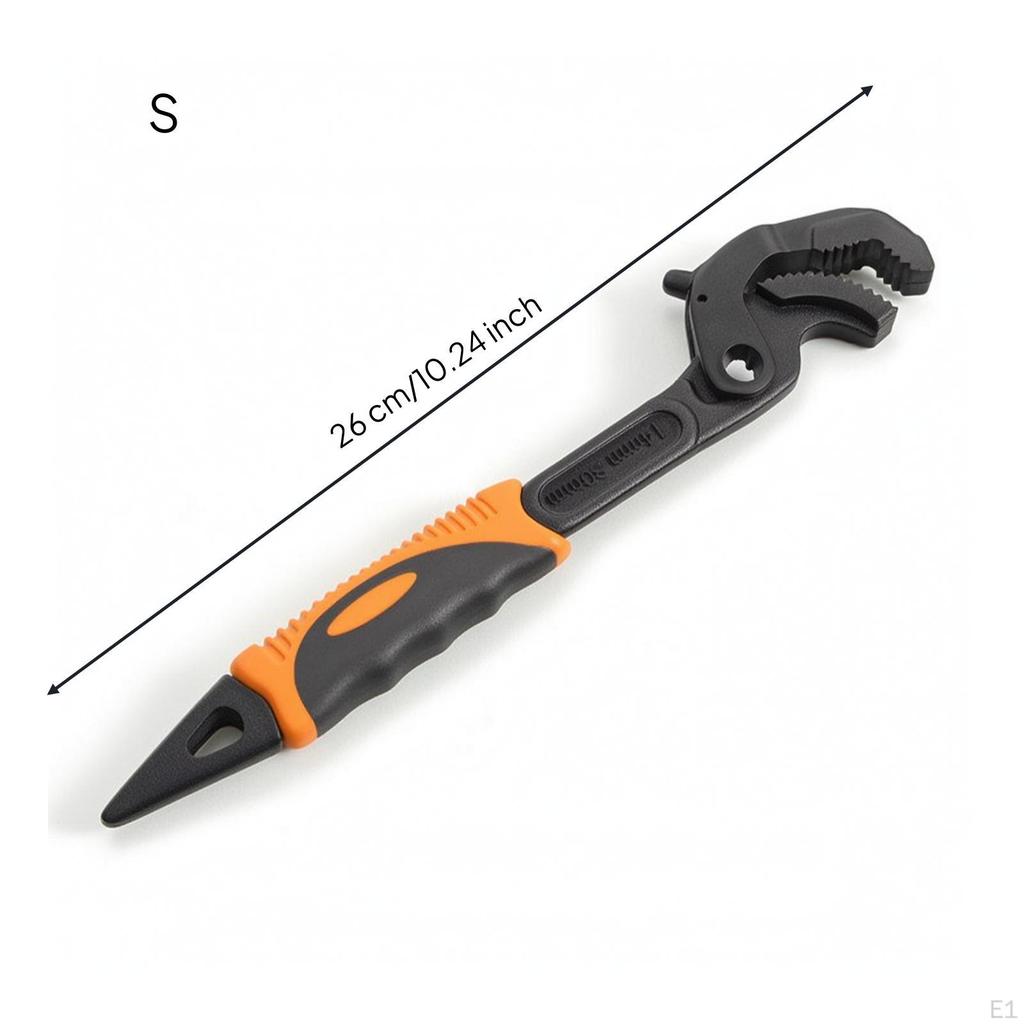 Adjustable Wrench Versatile Universal HeavyDuty Spanner for Plumbers, Mechanics, Plumbing,