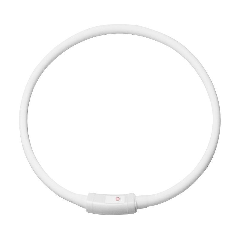 LED Evcil Hayvan Tasması Köpek Renkli Işıklı Tasma Serbest Kesim Gece Lambası Köpek Yürüyüş Işıkları Yanıp Sönen Boyun Bandı USB Şarjlı