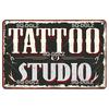 Vintage Barber Sign Metal Wall Decor Retro Tin Plaque for Man Cave Garage