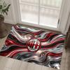 AC Milan Design Crystal Velvet Carpet Cozy Non?Slip Printed Rug For Bedroom Living Room Entrance