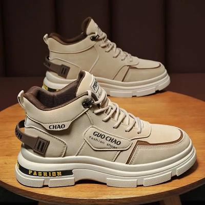 Chaussures Classiques pour Homme Printemps et Automne Nouvelles Chaussures d'Alpinisme de Voyage en Plein Air Antidérapantes et Résistantes à l'Usure Chaussures de Course de Loisir