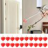 Flat Fan Nozzle Foam Expansion 20 Pieces Caulk Nozzle Foaming Foam Spray Nozzle Sturdy Convenient Foam Expanding Construction