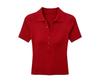 Women's Summer Slim-Fit Knit Lapel Top - Minimalist Short-Sleeved Pullover
