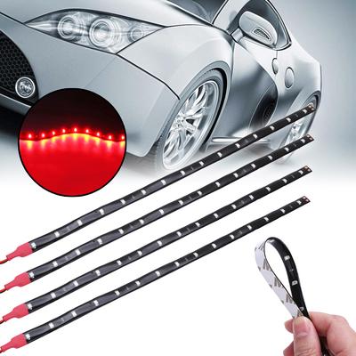 2-Pack Trailer Caravan and more Acouto LED Truck Tailgate Light Bar Strip Reverse Stop Turn Signal Running Lights for Pickups 12V RV SUV