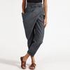 Damenhosen Unregelmäßige Taschen Streetwear Einfarbig Hohe Taille Cropped Hosen für Dates