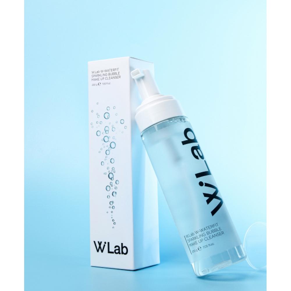 Wlab W Water Fit Sparkling Bubble Makeup Cleanser 200g