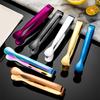Pinza per Ghiaccio Acciaio Inossidabile Galvanizzato Pinze per Ghiaccio Durevoli Resistenti alla Ruggine Clip per Ghiaccio per Bar Cucina Cubetti di Zucchero