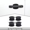 For 2024-2025 Toyota Tacoma Carbon Fiber Door Handle Bowl Cover Cup Overlay Trim