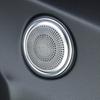 For Hyundai Sonata 2021-2026 LHD/RHD Stainless Steel A-Pillar Tweeter Speaker Trim Cover Car Interior Decor Accessories