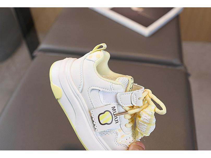 Spring 2025 Girls' Breathable Soft Sole Sneakers: Casual Princess Shoes for Middle and Big Kids