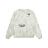 Li Ning Sweatshirts Unisex Bud Yellow Gray Tie Dye Crew Neck Moderate Regular AWDT263-2