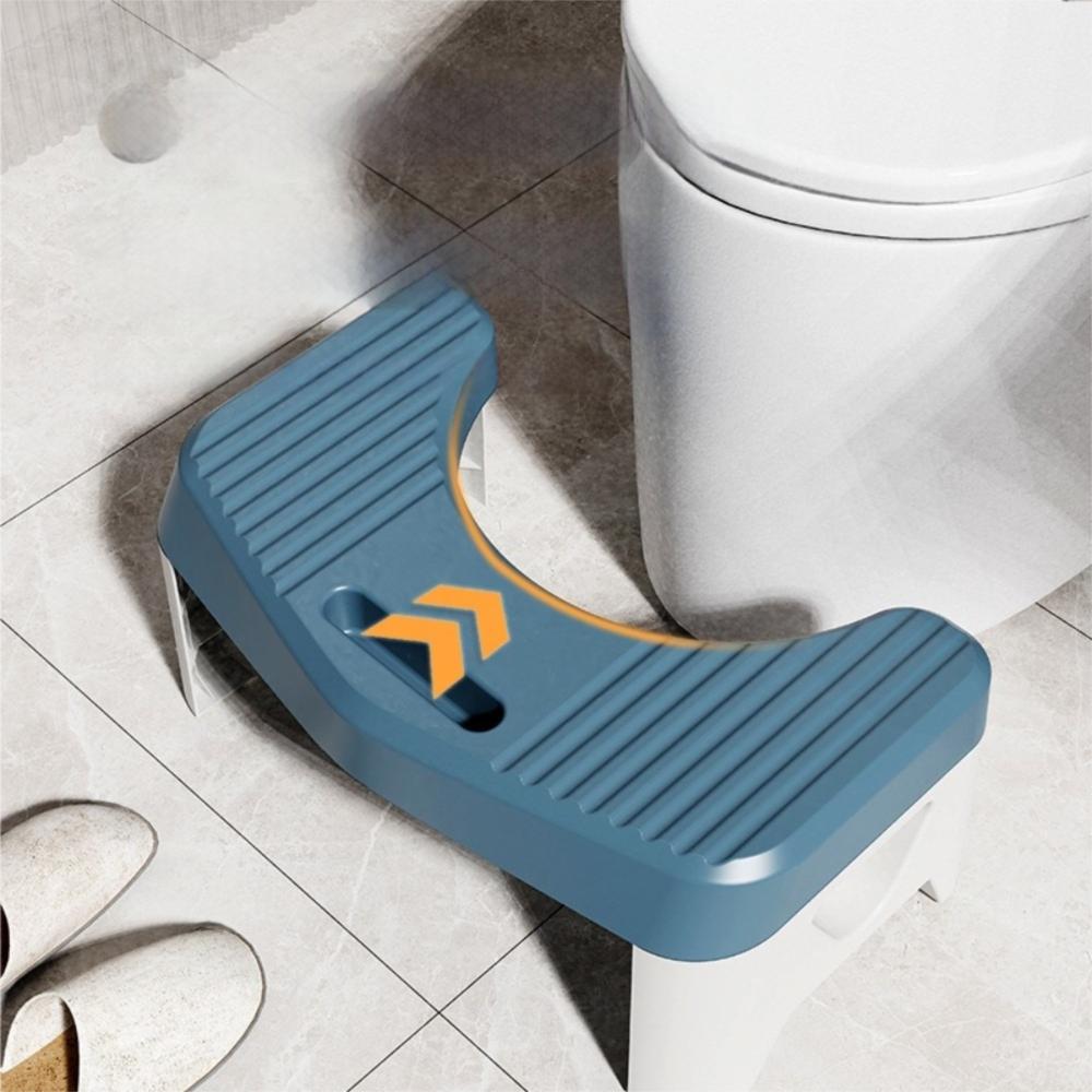 High Quality Waterproof Squatting Aid Footstool Non-slip Convenient Toilet Squat Stool Thickned Foot Stepping Household