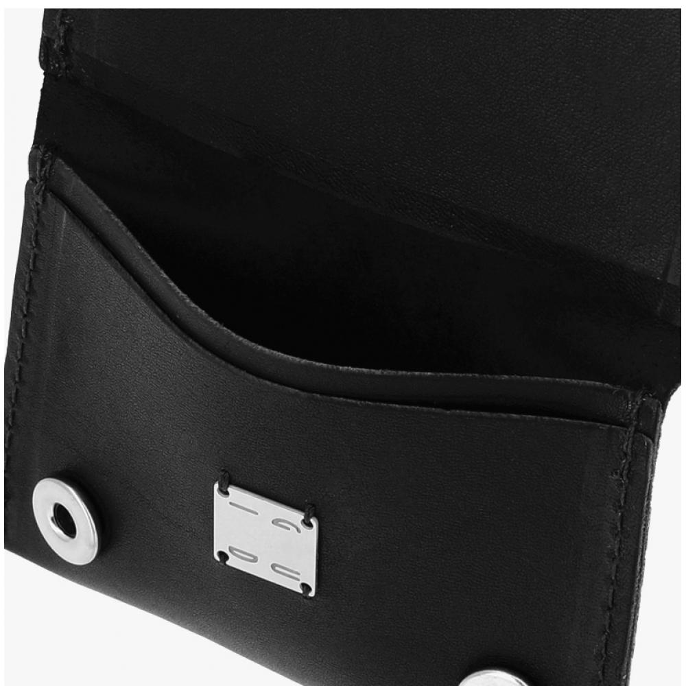 Guidi Kangaroo Leather Card Wallet Wt05 Blkt
