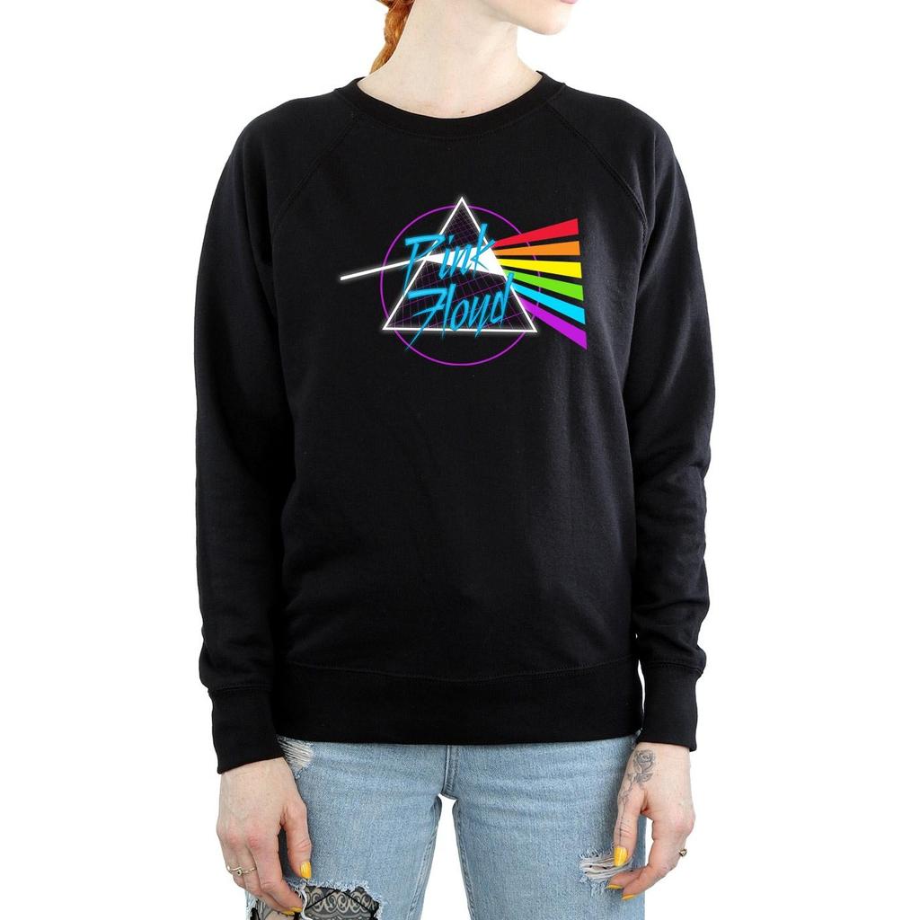 Pink Floyd Womens/Ladies Neon Darkside Sweatshirt