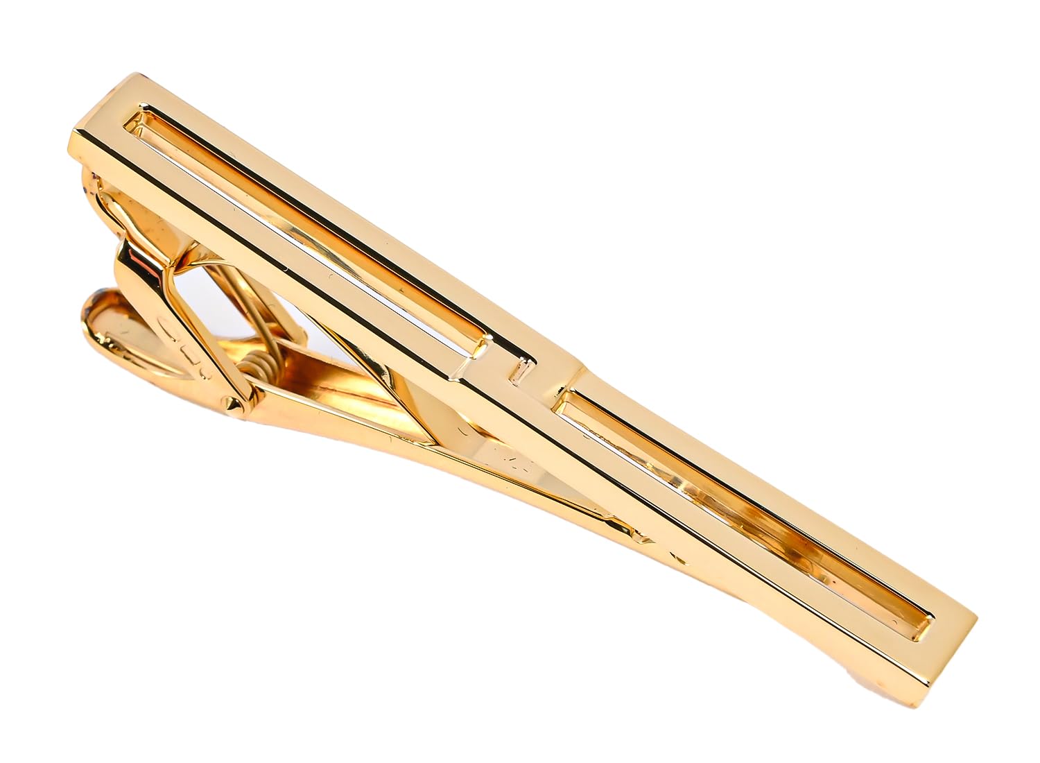 

Dunhill Tie Made in the UK Eight-Shaped Clip, Gold, Men s, DU25RYS5101710, [Product Code DU25RYS5101710]
