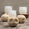 Halloween Stohovací hudební dýně Svíčka Silikonové formičky DIY Aromaterapie Mýdlo Kapací přívěsek Čokoládový dort Pečicí forma