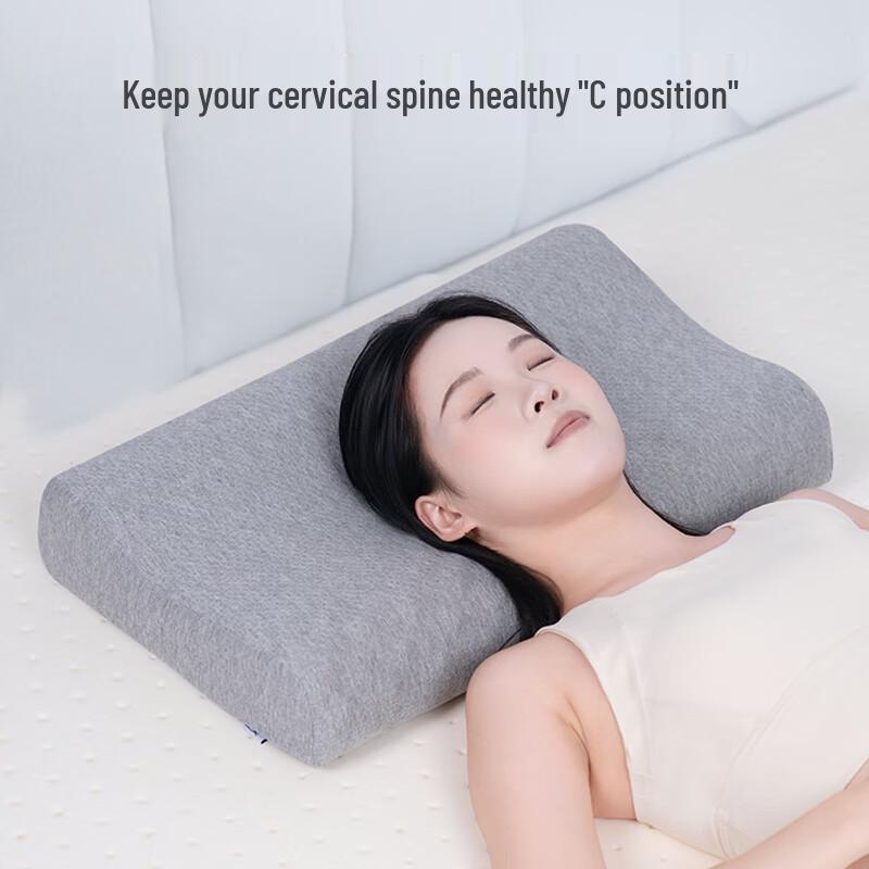 Jiaao Memory Foam Neck Support Pillow for Side Sleepers