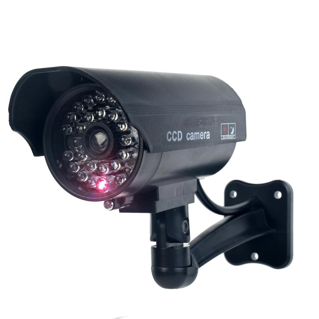 New Style Fake Security Camera with Light - Simulation Surveillance Camera