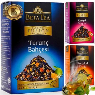 Beta Fusion Mixed Fruit Tea Апельсиново-цитрусовый травяной чай 75гр