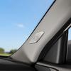 2PCS For KIA SELTOS SP3 2026 2027 Left-hand Drive Stainless Steel Car A-Pillar Tweeter Speaker Cover Trim Accessories