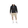 Nike Loose Solid Color Hoodie With Drawstring Men Tops Black DH0511-010