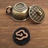 Small Incense Holder Treasure Basin Incense Holder for Indoor Home Use Sandalwood Agarwood Tea Ceremony Decorative Piece Incense Additions