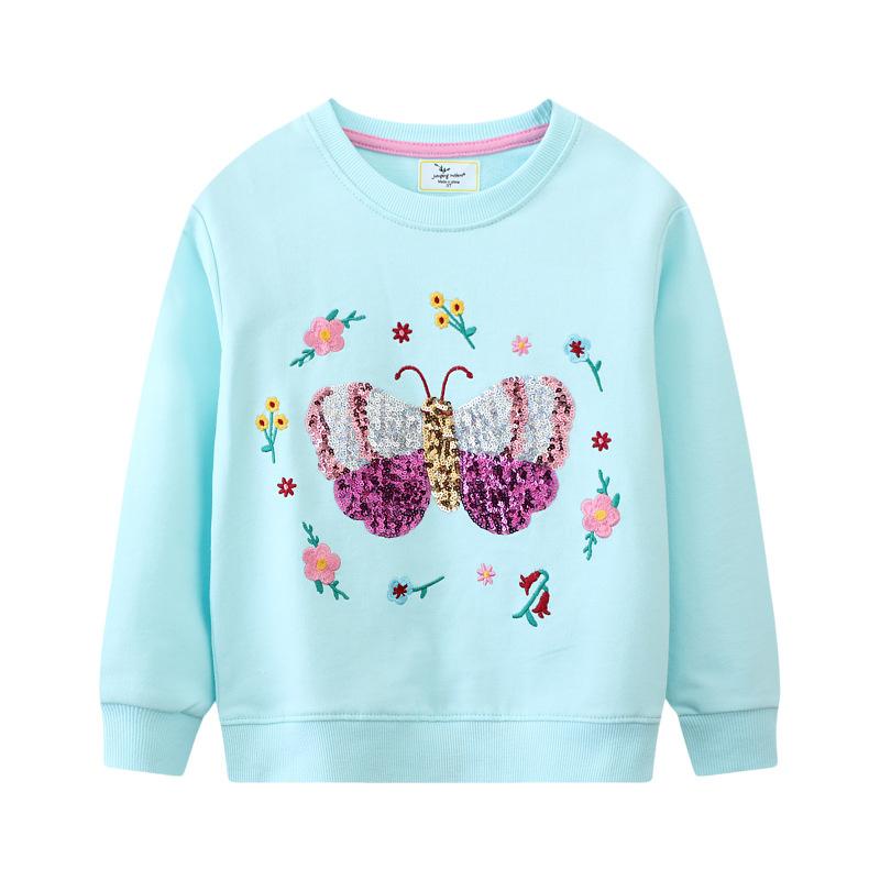 Jumping Meters 2-7T Dinosaurs Boys Sweatshirts Animals Print Long Sleeve Baby Hooded Sport Shirts Autumn Spring Clothes