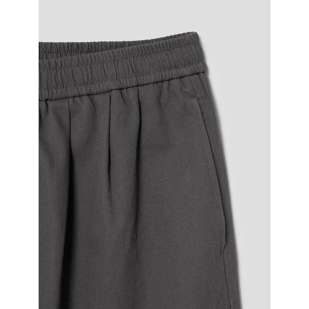 8SECONDS Washed Wide Elastic Waist Pants Ash