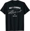 Vintage Huey Super Cobra AH1 Helicopter Gunship TShirt Summer Cotton Short Sleeve ONeck Unisexs T Shirt New S3XL