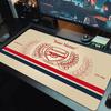 Arsenal F Anpassat Namn Stor Storlek Musmatta Stor Spelbord Kudde Halkfri Bärbar Dator Surfplatta Stor Musmatta XXL Mat Mini PC Spelmatta Med Låst Kant