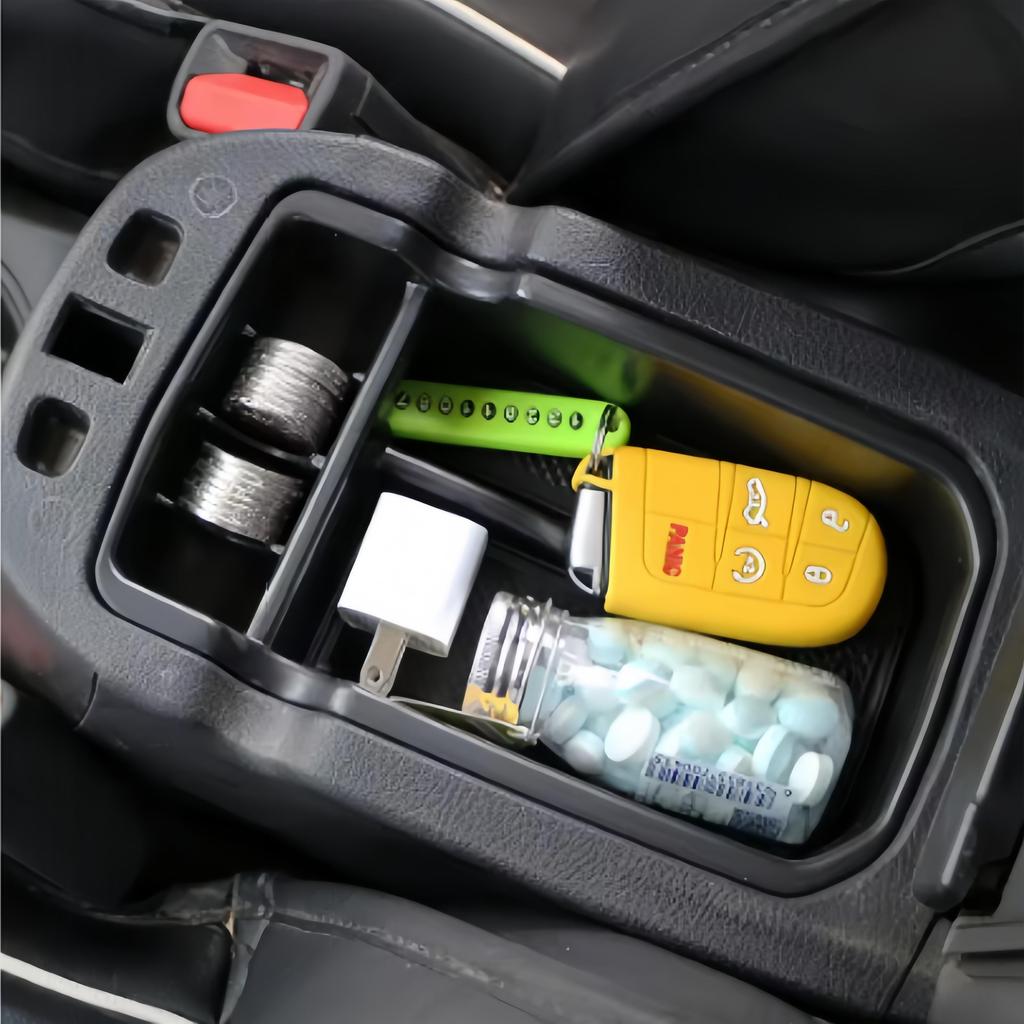 For Jeep Compass 2017 2018 2019 2020 Armrest Storage Box Holder Container Car Parts Interior Accessories