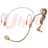 Ulyris 360-Degree Telescopic and Foldable Wired Headset Microphone for Loudspeakers [Beige] 3.5mm Jack Microphone Headset Headphone Microphone