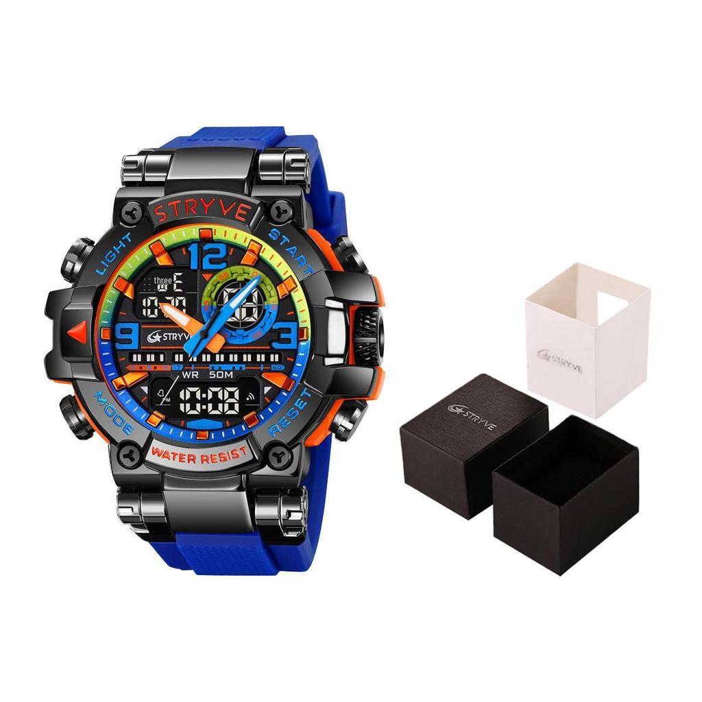 STRYVE Sports Multifunctional Luminous Waterproof Student Wristwatch