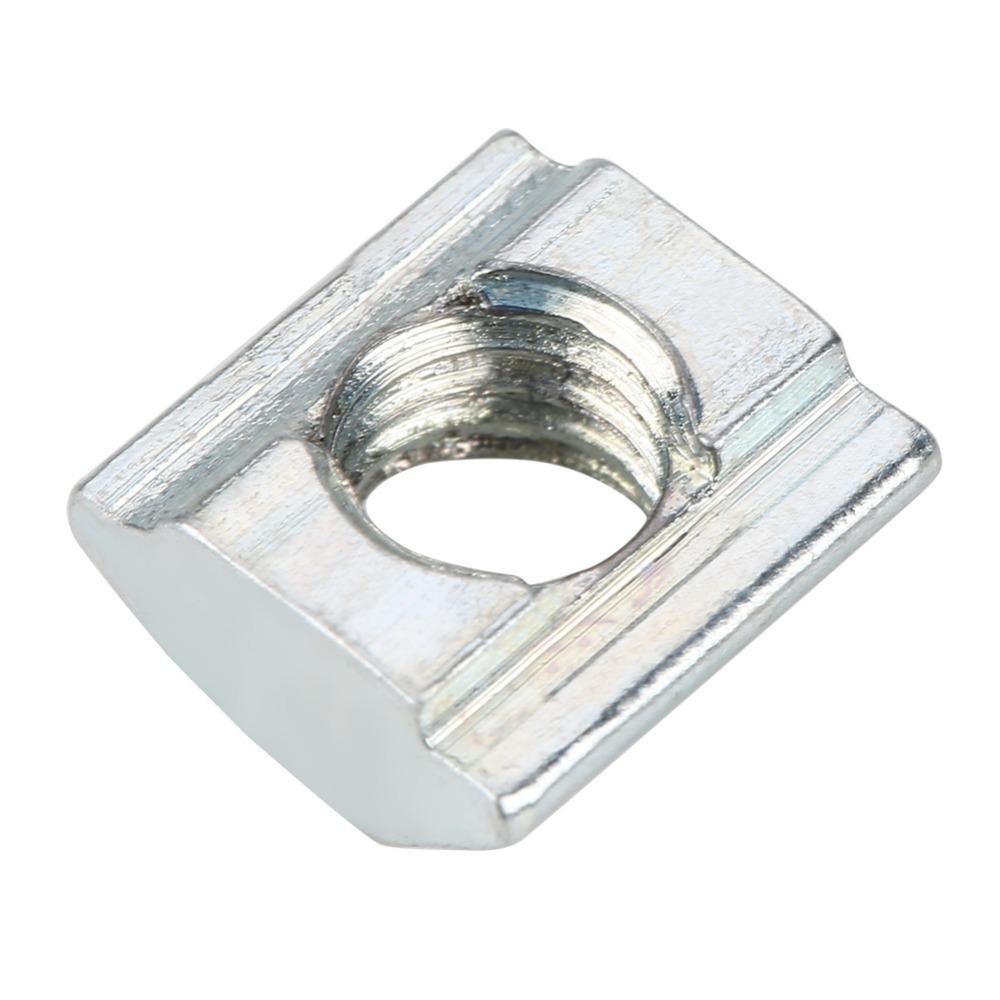 50pcs 20 Series T Slot Nut Sliding Mechanism T Slot Bolt Aluminum Profile Nut For 2020 Series