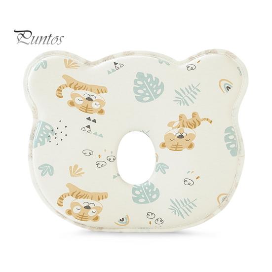 

Подушка для новорожденных с мультяшными картинками Идеально подходит для медленного отскока с различными узорами Очень мягкая хлопковая детская подушка с защитой от плоской головки с эффектом памяти для кровати B