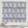 Bohemian Elephant Pattern Printed Curtains   Christmas Decorations   Bedroom and Living Room   Home Decoration   Room Decoration